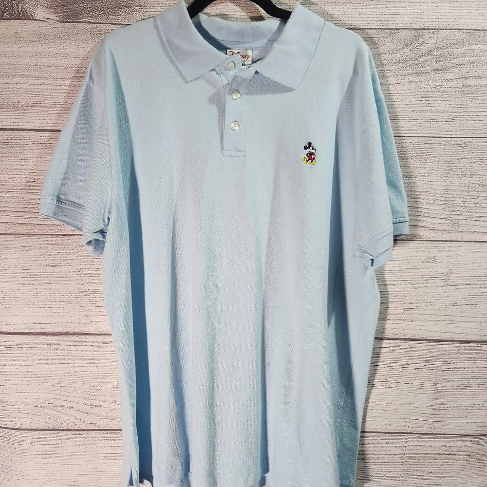 Light Blue Disney Polo XL